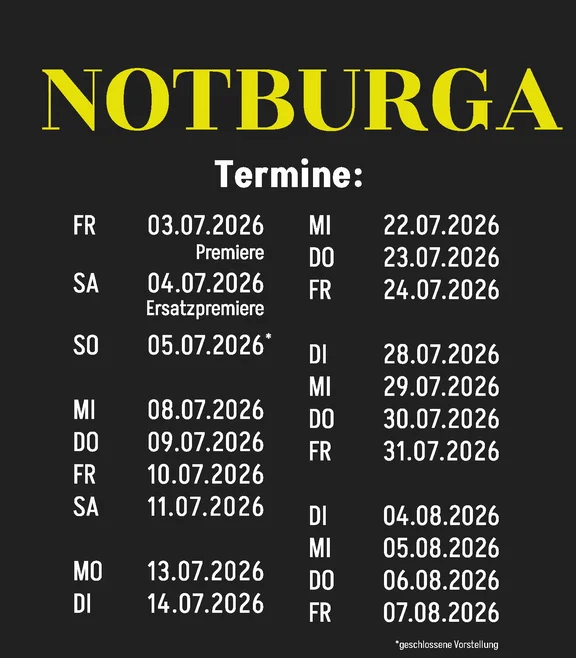 Termine Notburga 2026